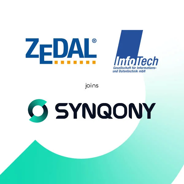 ZEDAL AG + InfoTech joins SYNQONY