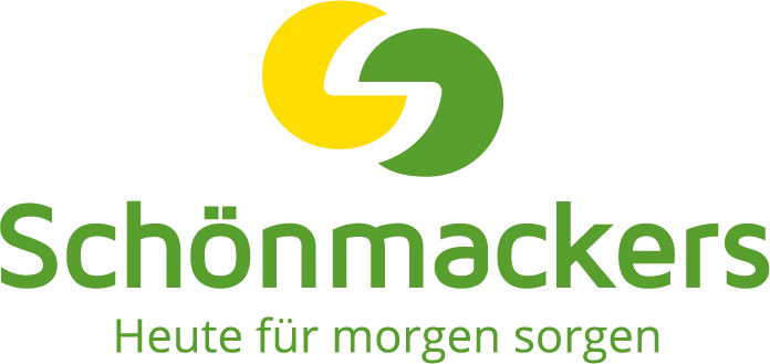 Logo von Schönmackers – Kunde von SYNQONY und Nutzer der wastewatcher-Lösung
