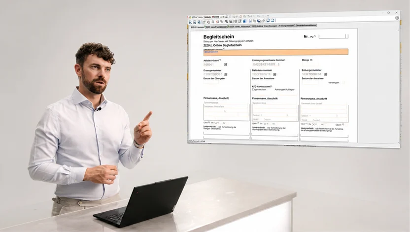 ZEDAL Begleitscheine & Übernahmescheine – eANV Online-Kurs